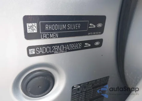 2017 Jaguar F-Pace 20D R-Sport from USA, damaged, VIN SADCL2BN0HA095808